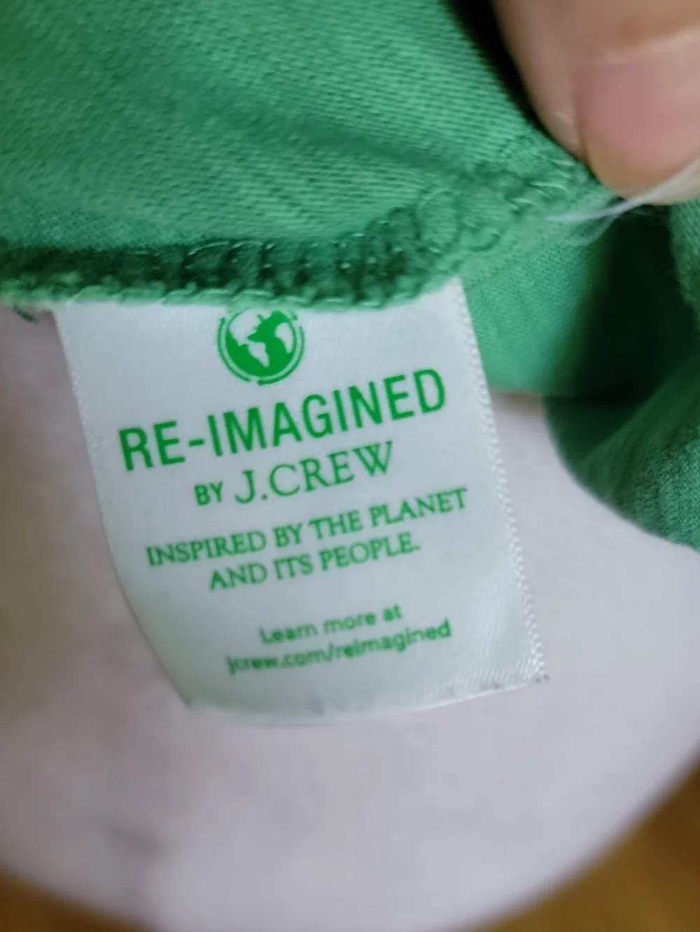 J Crew Reimagined Classic Women’s Short Sleeve Tee - Green